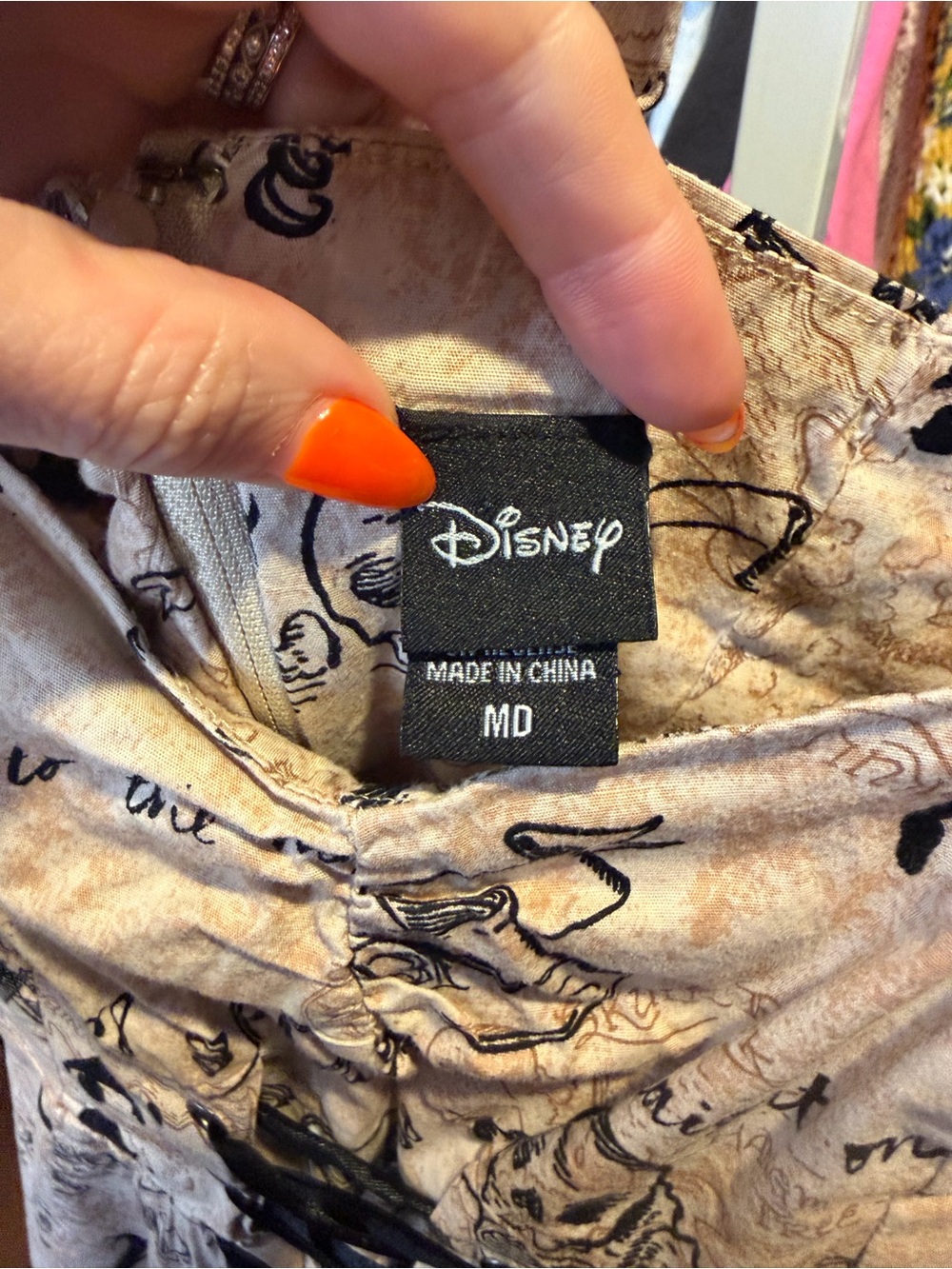 Disney Peter Pan Halter Dress with Black Accents - Picture 7 of 8